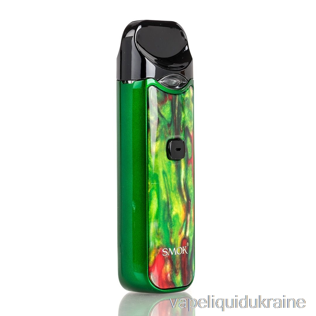 Vape Ukraine SMOK NORD 15W Pod Kit Green / Red Resin